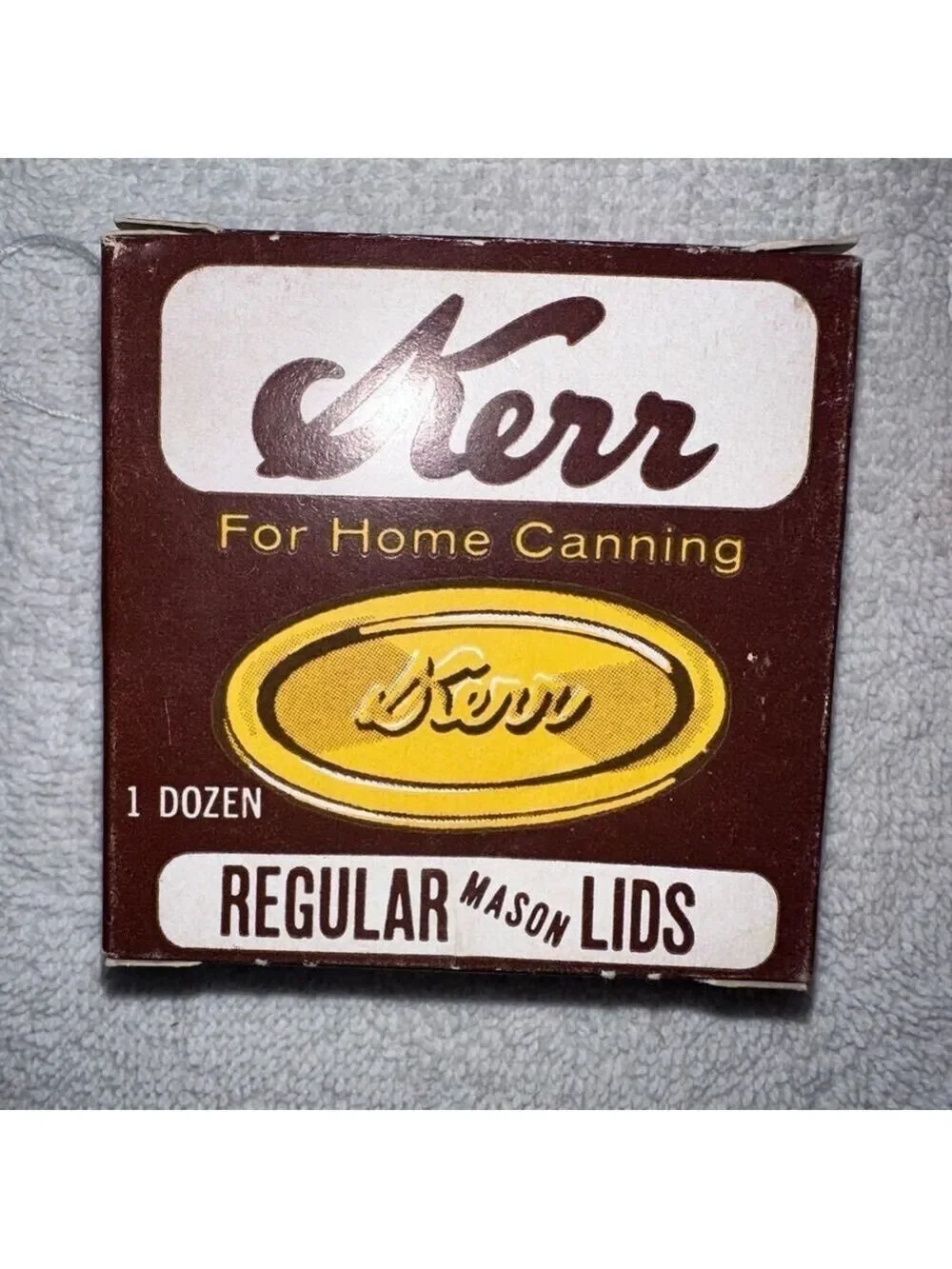NOS Vintage  Kerr Canning Lid Regular Mouth Mason Jar Set of 3 Boxes